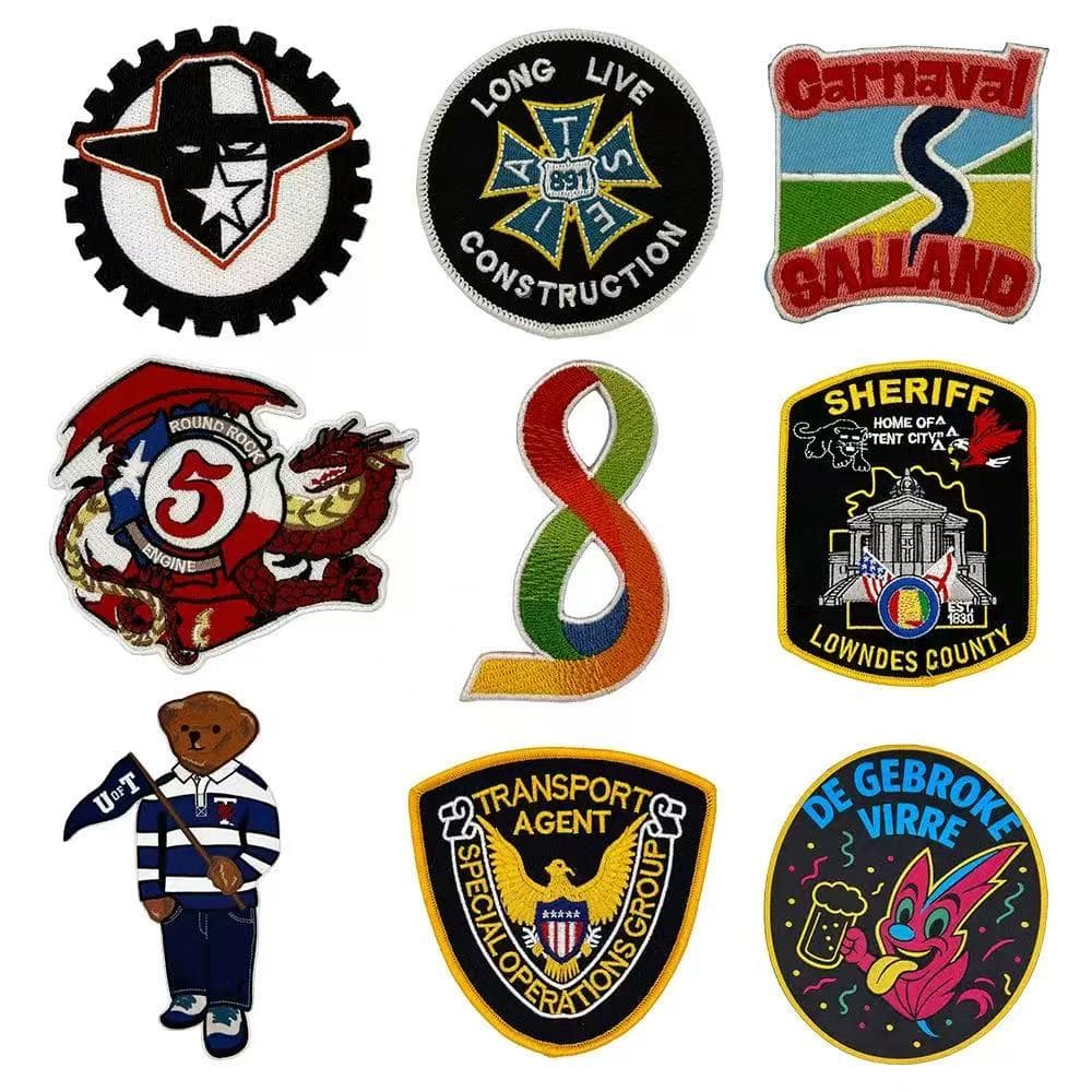 3D Embroidered Patch