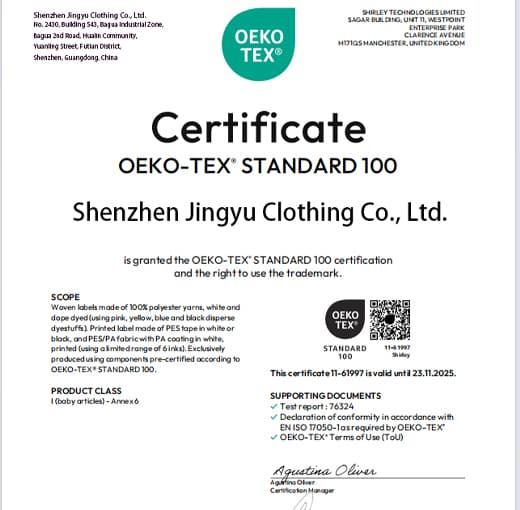 OEKO-TEX Standard 100
